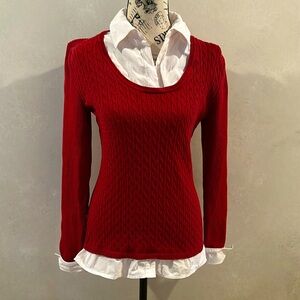 Layered Look Sweater